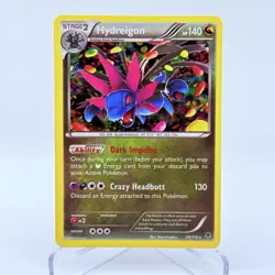 Hydreigon - 74/119 - Holo Rare - XY Phantom Forces - VLP/NM - Pokemon Card - Image 1
