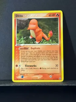 Ditto - (Charmander) 061/113 Delta Species Non-Holo Pokemon TCG - Image 1