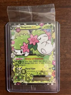 Pokemon TCG Shaymin EX XY148 Black Star Promo Factory Sealed - Image 1