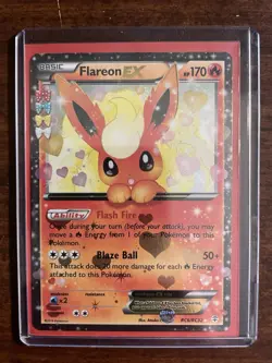 Flareon EX - RC6/RC32 Generations Radiant Collection Pokemon - NM - Image 1