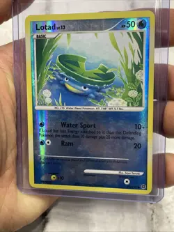 Lotad Common Secret Wonders 92/132 Reverse Holo LP Lightly Played Pokemon Card - Image 1