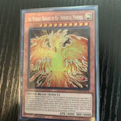 Yugioh The Winged Dragon of Ra - Immortal Phoenix MZTM-EN074 Collector's Rare NM - Image 1