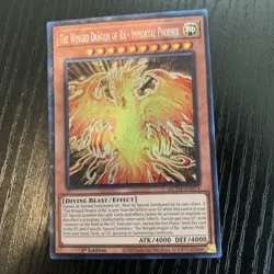 Yugioh The Winged Dragon of Ra - Immortal Phoenix MZTM-EN074 Collector's Rare NM - Image 2