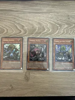 YUGIOH THEINEN THE GREAT SPHINX + ANDRO + TELEIA EP1 ULTRA + PYRAMID OF LIGHT - Image 1