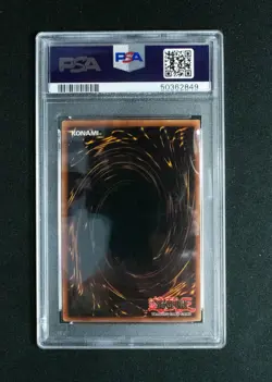 Yugioh DRAGONESS THE WICKED KNIGHT LOB-086 1st Edition (GEM MINT) PSA 10 - Image 2