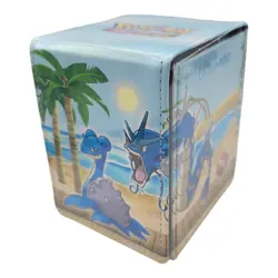 Ultra Pro Nintendo Pokemon TCG Seaside Lapras Alcove Flip Deck Box Card Case - Image 1