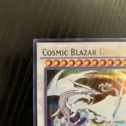 Yugioh Cosmic Blazar Dragon DUSA-EN034 Ultra Rare 1st Ed NM - Image 3