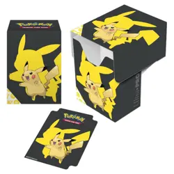 Ultra Pro Nintendo Pokemon Pikachu Deck Box for Collectible Cards with Dividers - Image 1