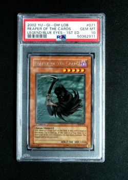 Yugioh REAPER OF THE CARDS LOB-071 1st Edition (GEM MINT) PSA 10 - Image 1