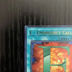 E - Emergency Call 1st Ed. YuGiOh Battles of Legend: Chapter 1 #BLC1-EN032 - Image 3