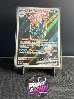 Clawitzer 141/132 Illustration Rare IR - Pokemon TCG - Mega Evolution - NM - Image 1