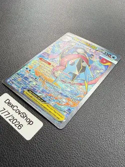 MEGA GRENINJA EX 2026 Pokemon Chaos Rising Special Illustration Rare #116 - NM/M - Image 3