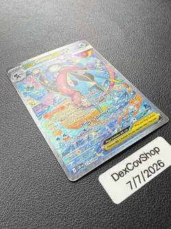 MEGA GRENINJA EX 2026 Pokemon Chaos Rising Special Illustration Rare #116 - NM/M - Image 4