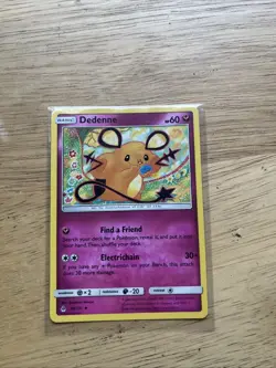 Pokemon Dedenne 88/131 Sm-Forbidden Light Regular NM - Image 2