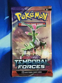 Pokemon Scarlet & Violet Temporal Forces Booster Pack Lot X8 Artset SV 05 - Image 2