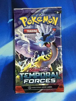 Pokemon Scarlet & Violet Temporal Forces Booster Pack Lot X8 Artset SV 05 - Image 4