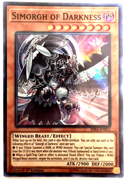 YuGiOh! - Simorgh of Darkness - Super Rare - Image 1