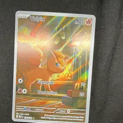 Pokemon Vulpix Holo Rare Me01: Mega Evolution 138/132 English (2025) - Image 2