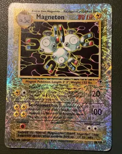 Nintendo Magneton 28/110 Legendary Collection Reverse Holo Rare 80 HP - Image 1
