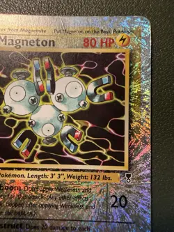 Nintendo Magneton 28/110 Legendary Collection Reverse Holo Rare 80 HP - Image 3