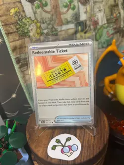 Pokemon TCG - Redeemable Ticket (Regular) - Journey Together -156/159 - Uncommon - Image 1