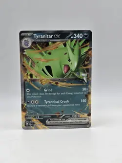 Tyranitar ex 064/131 - Pokemon Prismatic Evolutions - Near Mint Ultra Rare - Image 1