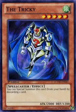 YUGIOH 3x The Tricky LCYW-EN043 1st edition Near-Mint NM x 3 - Image 1