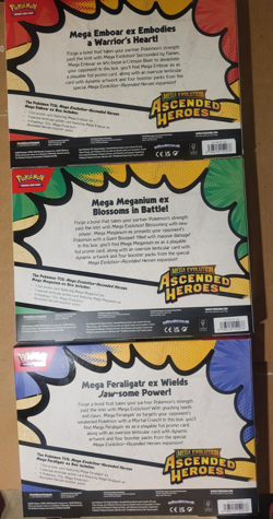 3 Pokemon Mega Evolution Ascended Heroes Mega Meganium Ex Box Factory Sealed - Image 2