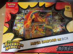 3 Pokemon Mega Evolution Ascended Heroes Mega Meganium Ex Box Factory Sealed - Image 3