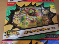 3 Pokemon Mega Evolution Ascended Heroes Mega Meganium Ex Box Factory Sealed - Image 4