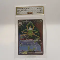 Spidops ex 243/198 Scarlet & Violet Pokemon AGS GEM MINT 10 - Image 1