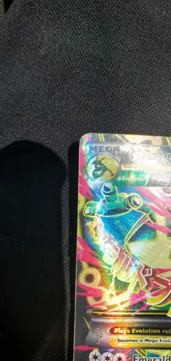 Pokemon TCG M Rayquaza EX 105/108 Roaring Skies Full Art Holo Ultra Rare English - Image 2
