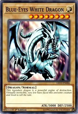 YUGIOH Seto Kaiba Deck Blue-Eyes White Dragon Complete 40 - Cards - Image 1