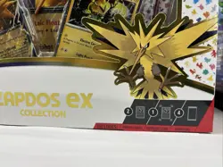 Pokemon TCG Scarlet & Violet 151 Zapdos ex Collection Box New Sealed 4 Packs + - Image 4