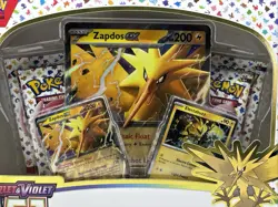 Pokemon TCG Scarlet & Violet 151 Zapdos ex Collection Box New Sealed 4 Packs + - Image 5