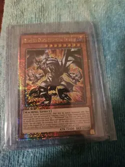YuGiOh Red-Eyes Black Fullmetal Dragon ROTA-EN005 Quarter Century Rare - Image 1