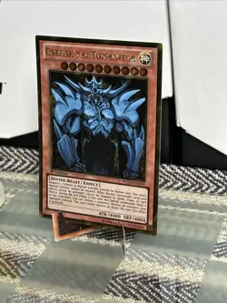 Yu-Gi-Oh! Obelisk the Tormentor Premium Gold PGLD-EN030 1st Edition Gold MINT - Image 2
