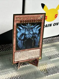 Yu-Gi-Oh! Obelisk the Tormentor Premium Gold PGLD-EN030 1st Edition Gold MINT - Image 3