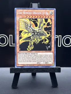 Yugioh The Winged Dragon of Ra TN19-EN009 Secret Holo Limited Edition - Image 2