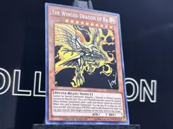 Yugioh The Winged Dragon of Ra TN19-EN009 Secret Holo Limited Edition - Image 4
