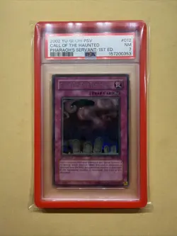 CALL OF THE HAUNTED YUGIOH 1ST EDITION #PSV-012 HOLO PSA 7 NM 2002 🔥🔥🔥 - Image 1
