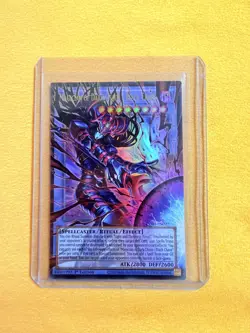 Yugioh! Magician of Dark Chaos - Black Chaos Extended Art CORI-EN027 Ultra Rare - Image 1