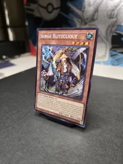 Surge Blitzclique CORI-EN011 Secret Rare Chaos Origins 1st Edition Yugioh NM - Image 3
