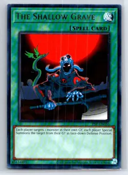 The Shallow Grave PSV-EN036 Pharaoh's Servant Yu-Gi-Oh LP - Image 1