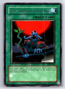 The Shallow Grave PSV-036 Rare Pharaoh's Servant Yu-Gi-Oh Unlimited LP - Image 1