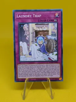 Yugioh - Laundry Trap (BODE-EN080) - Common 1st Edition - Image 1
