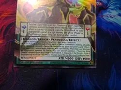 Yugioh Supreme King Z-ARC BLGG-EN141 Ultra Rare Extended Art 1st Ed MINT - Image 4