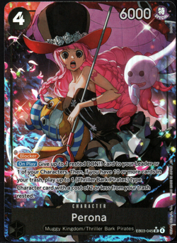 Perona (045) (Alternate Art) EB03-045 Extra Booster: One Piece Heroines Edition - Image 1