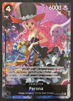 PERONA (045) (ALTERNATE ART) EB03-045 EXTRA BOOSTER: ONE PIECE HEROINES EDITION - Image 1
