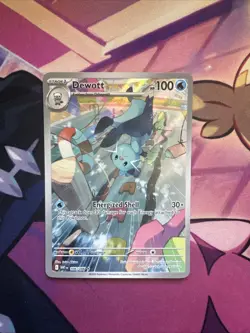 Pokemon TCG Dewott Card 106/086 Illustration Rare, White Flare. Nm - Image 1